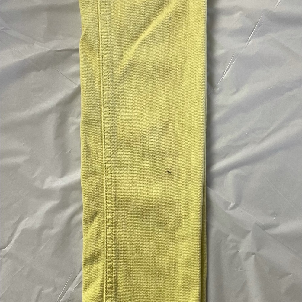 Rag & Bone Lemon Yellow Skinny Jeans - Picture 12 of 15